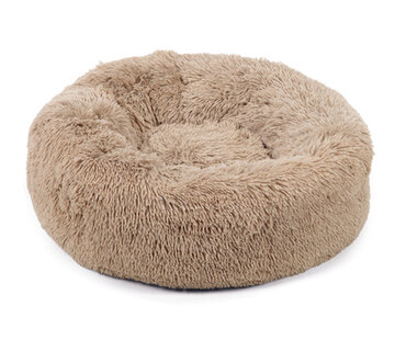 Beeztees Beeztees Yali Hondenmand Pluche Beige Diam. 70cm