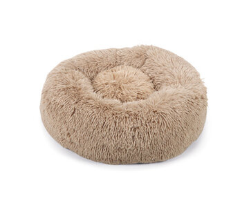 Beeztees Beeztees Yali Hondenmand Pluche Beige Diam. 50cm