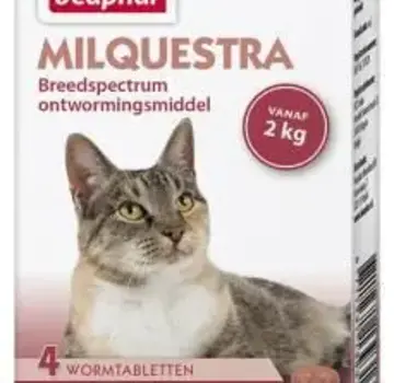Beaphar Beaphar Milquestra Kat 2-12kg 4tabl