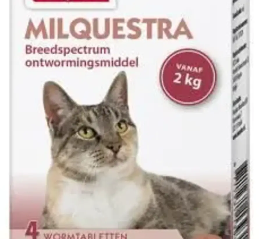 Beaphar Milquestra Kat 2-12kg 4tabl