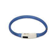 Beeztees Beeztees Safety Gear Dogini Hondenhalsband USB Blauw 35x1cm