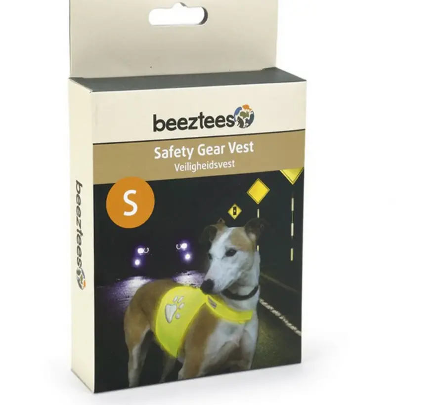 Beeztees Safety Gear Veiligheidsvest Hond Geel S