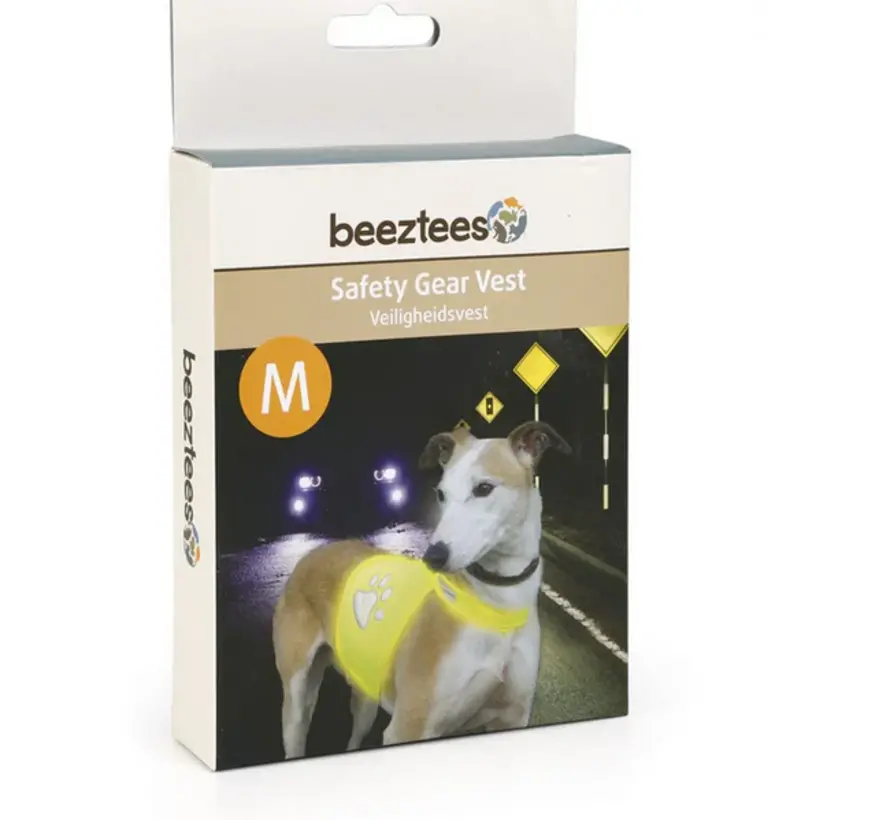 Beeztees Safety Gear Veiligheidsvest Hond Geel M