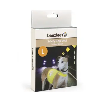 Beeztees Beeztees Safety Gear Veiligheidsvest Hond Geel L