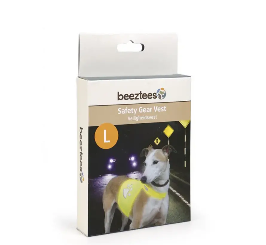 Beeztees Safety Gear Veiligheidsvest Hond Geel L