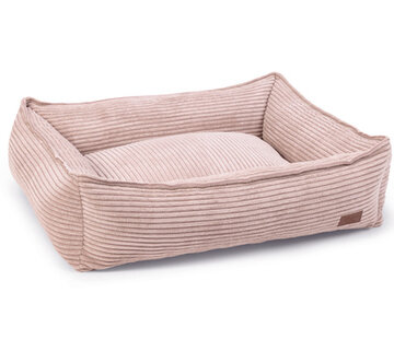 Designed by Lotte Designed by Lotte Ribbed Hondenmand Roze 80x70x22cm