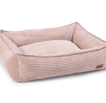 Designed by Lotte Designed by Lotte Ribbed Hondenmand Roze 80x70x22cm