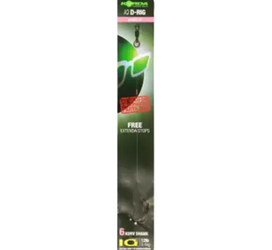 Korda IQ D Rig Size 6 Kurv 12lb