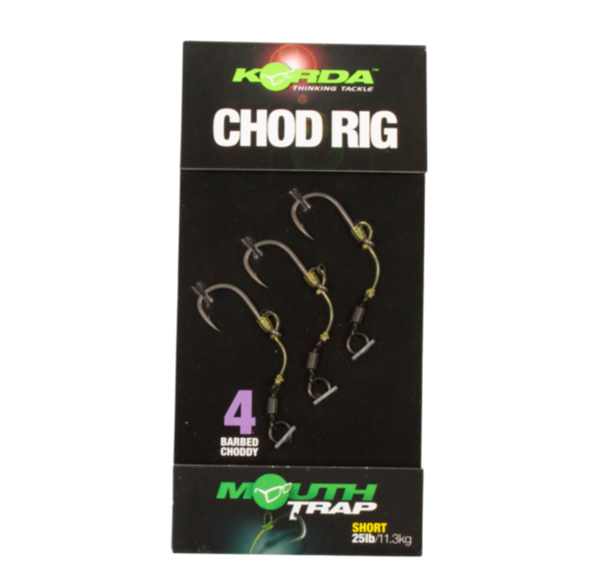 Korda Chod Rig Short Barbed Size 4