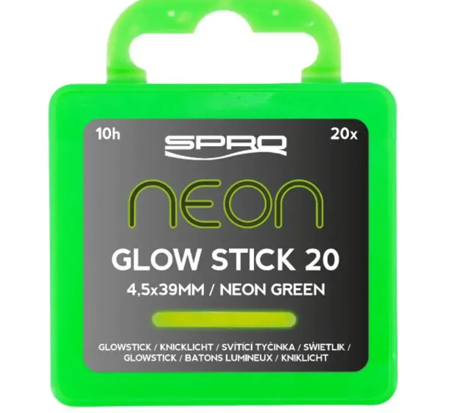 Spro Glow Stick Green 20st