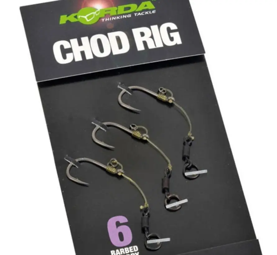 Korda Chod Rig Short Barbed Size 6