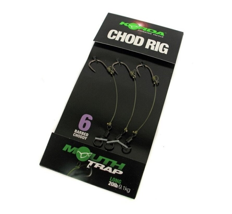 Korda Chod Rig Long Barbed Size 6