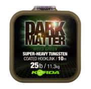 Korda Korda Dark Matter Tungsten Coated Braid Green 25lb 10m