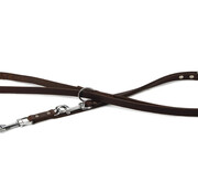Beeztees Beeztees Hondenriem Leer Bruin 240x18cm