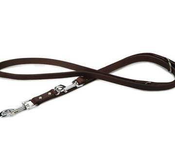 Beeztees Beeztees Hondenriem Leer Bruin 200x18 cm