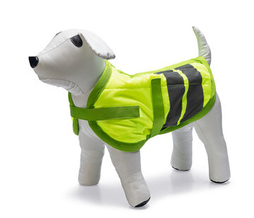 Beeztees Beeztees Teddie Reflecterende Hondenjas Geel 50cm