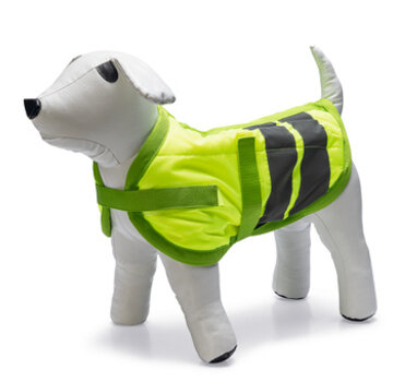 Beeztees Beeztees Teddie Reflecterende  Hondenjas Geel 60cm