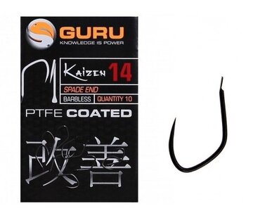 Guru Guru Kaizen Hook Size 14 (Barbless/Spade End)
