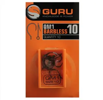 Guru Guru QM1 Hook Size 10  (Barbless/Eyed)