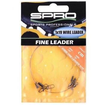 SPRO Spro Fine Leader 1x19w 18lb 30cm