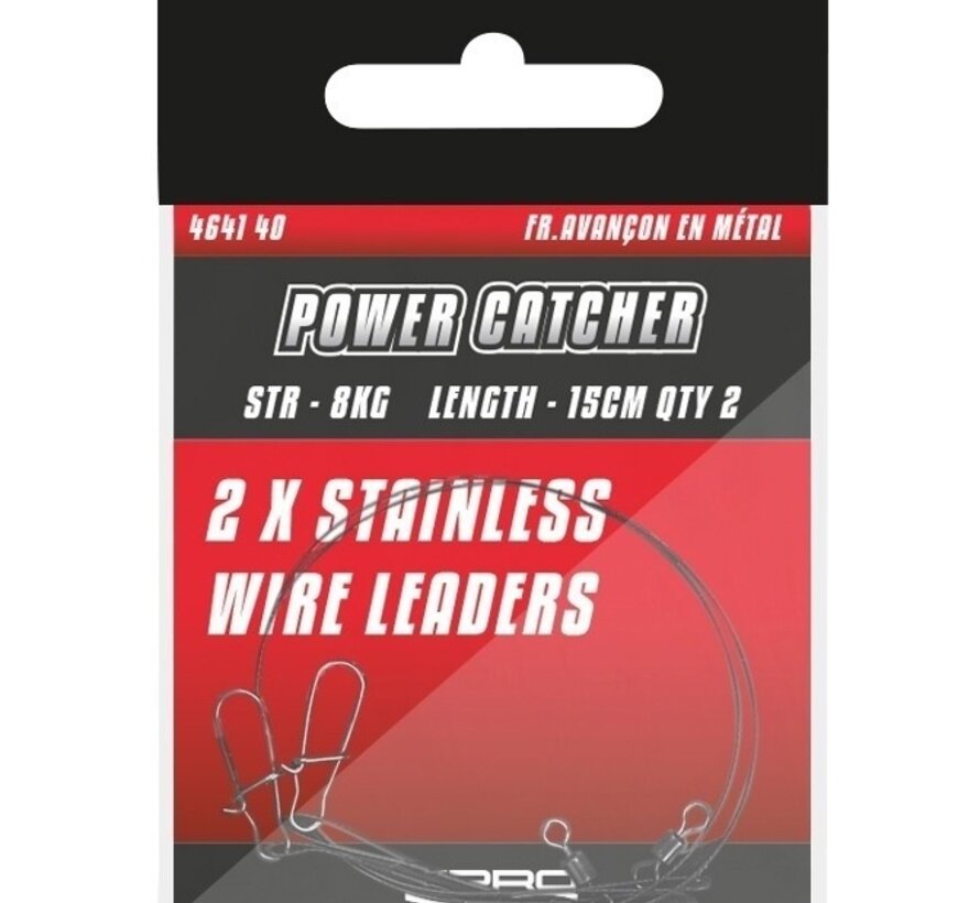 Spro Powercatcher Wire Leader 8kg 30cm