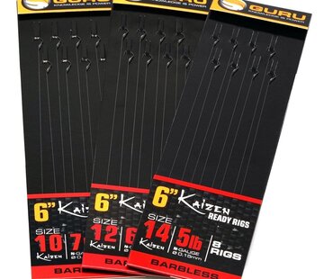 Guru Guru Kaizen Pole Rigs 6 inch Size 10 (0.19mm)