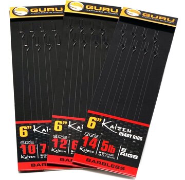 Guru Guru Kaizen Pole Rigs 6 inch Size 10 (0.19mm)