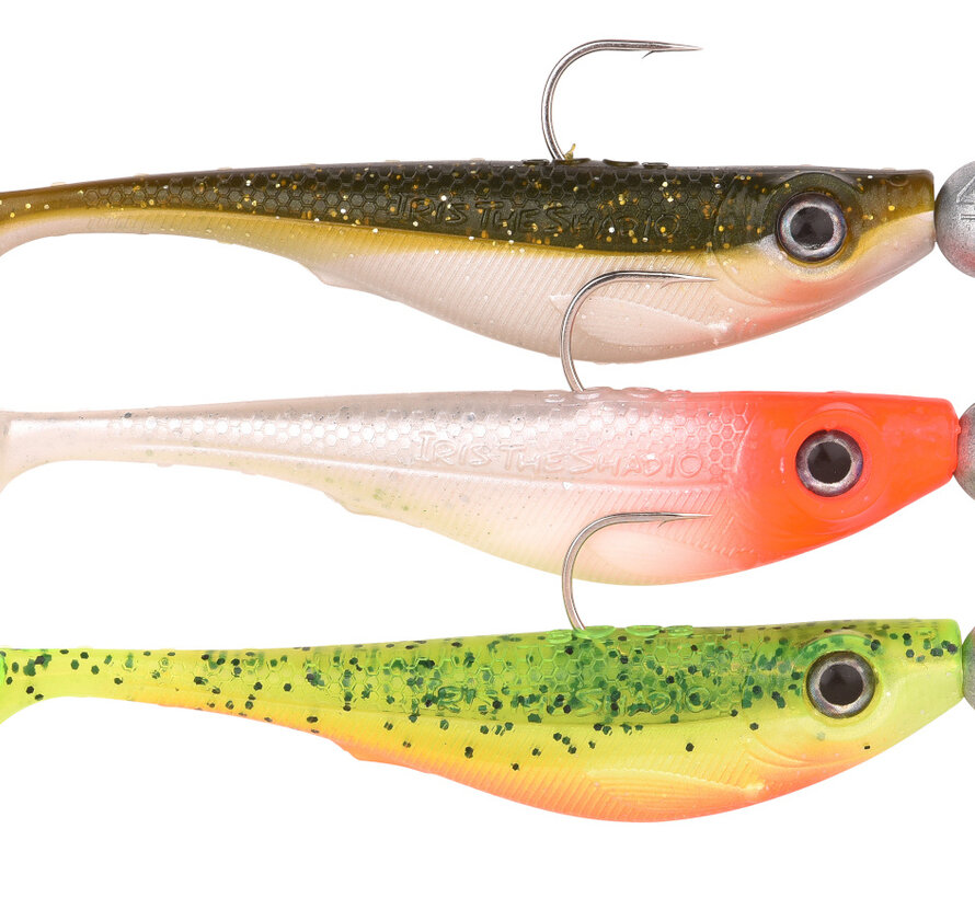 Spro Iris Shad To Go UV Set 10cm 7g (Moji.Bait.Minnow) (3 Stuks)