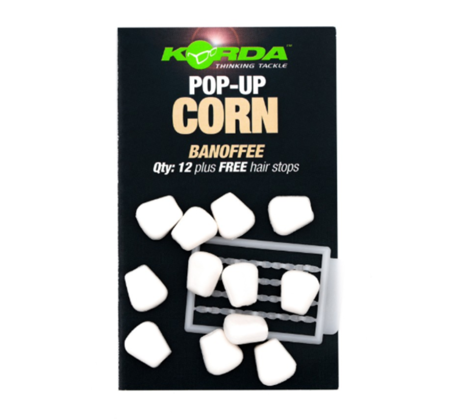 Korda Pop-up Corn Banoffee White