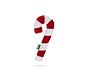 Beeztees Kerst Zuurstok Pluche Rood/Wit 33x14,5cm