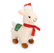 Beeztees Beeztees Kerst Lama Pluche 29x20x11cm