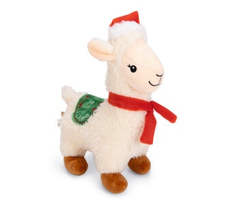 Beeztees Beeztees Kerst Lama Pluche 29x20x11cm