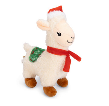 Beeztees Beeztees Kerst Lama Pluche 29x20x11cm