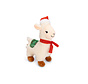 Beeztees Kerst Lama Pluche 29x20x11cm