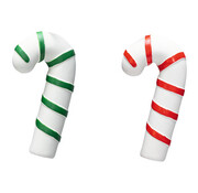 Beeztees Beeztees Kerst Zuurstok Latex 14x8x2,5cm