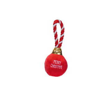 Beeztees Beeztees Kerstbal Jingle Pluche 25x10x8cm