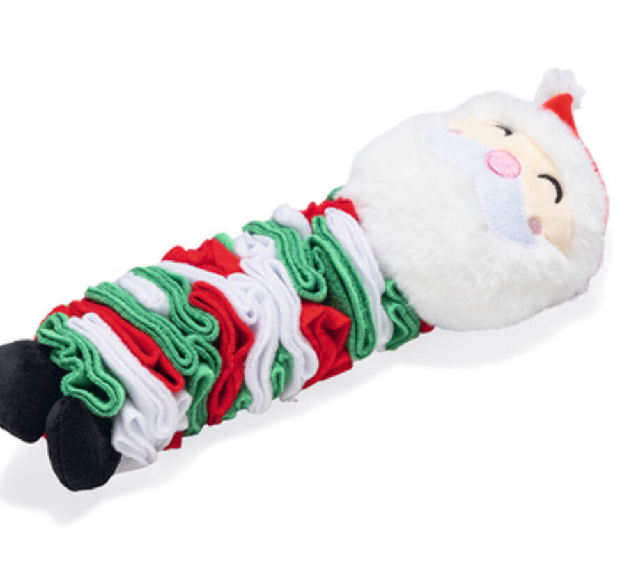 Beeztees Snuffel Kerstman Pluche 27x9x8cm