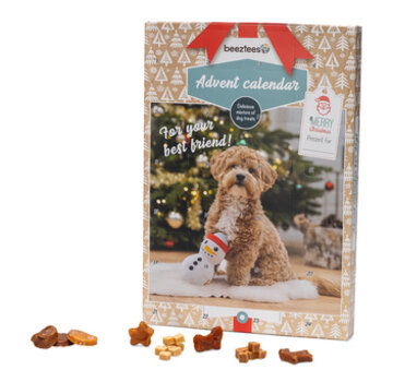 Beeztees Cadeautip! Beeztees Kerst Adventskalender Paw 24st