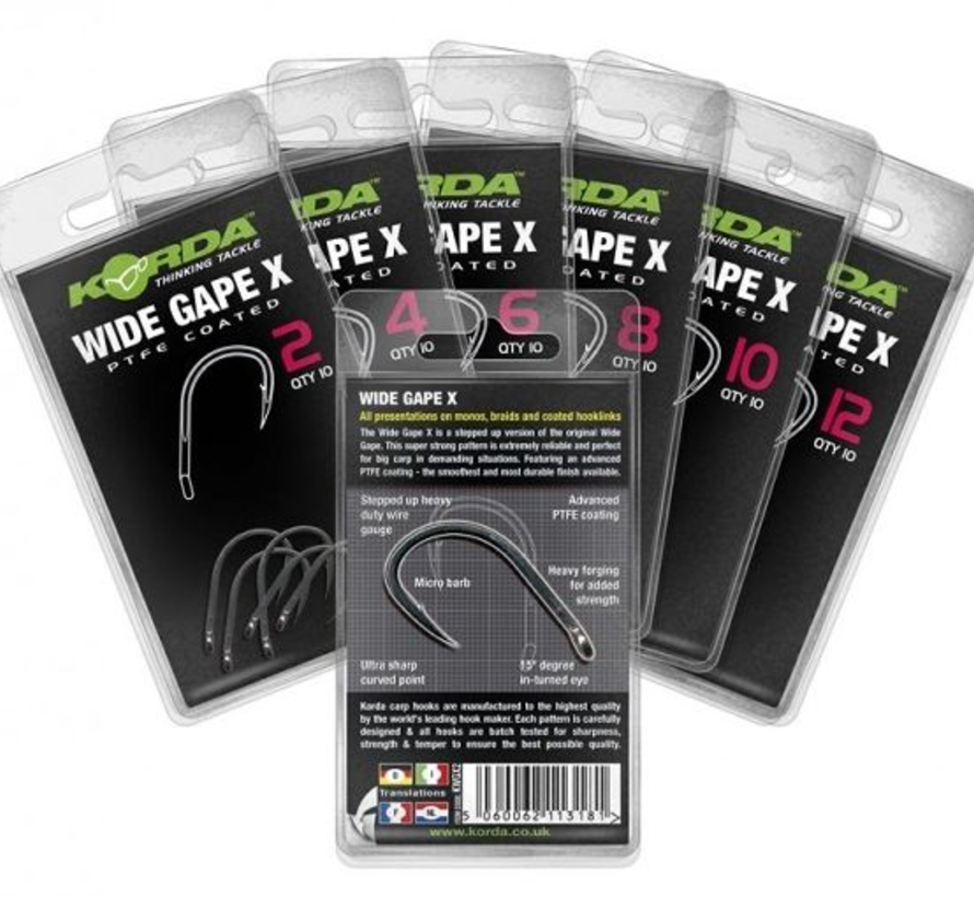 Korda Wide Gape X Size 04