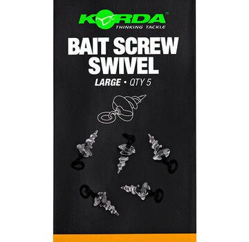 Korda Korda Micro Ring Swivel Bait Screw Large (5pcs)