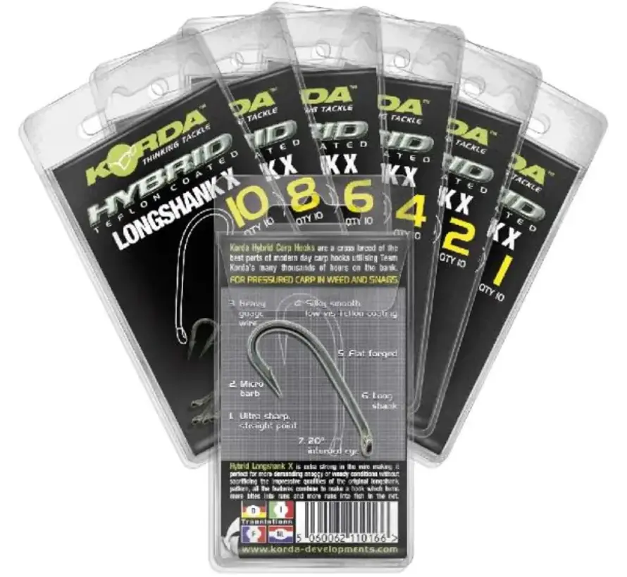 Korda Long Shank X Size 06