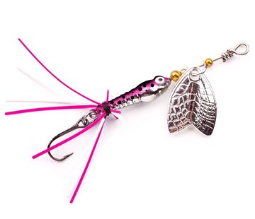 SPRO Larva Mayfly Micro Spinner Rainbow Trout Single Hook