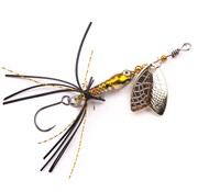 SPRO Larva Mayfly Micro Spinner Brown Trout Single Hook