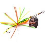 SPRO Larva Mayfly Micro Spinner Firetiger Single Hook
