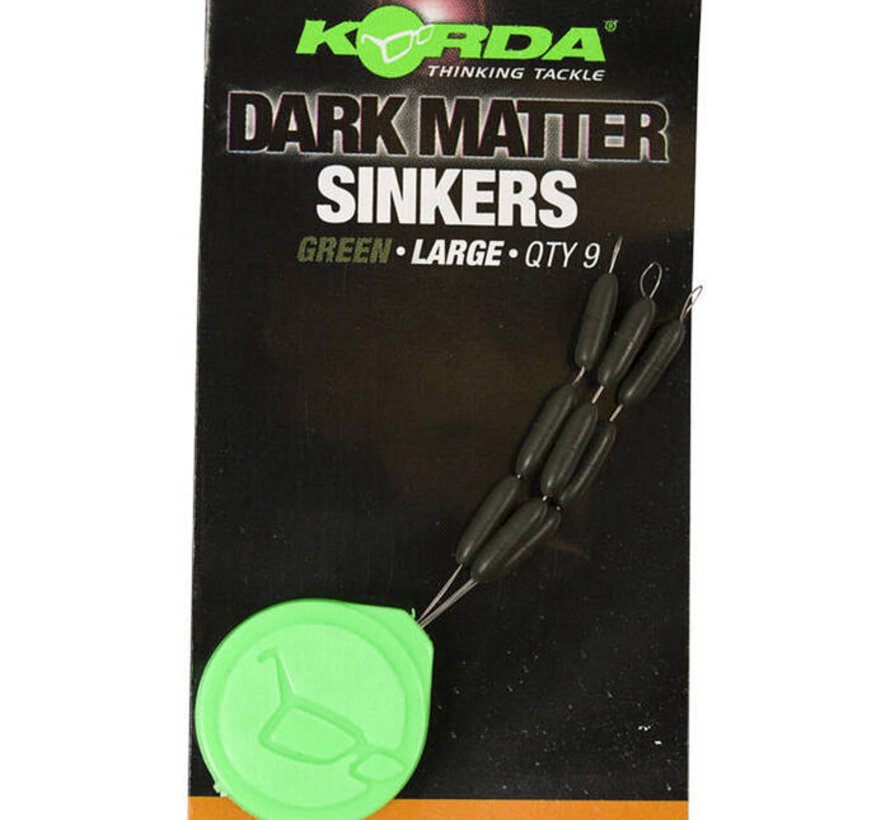 Korda Sinkers Large Weedy Green