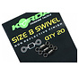 Korda Swivels Size 8 - 20 pcs