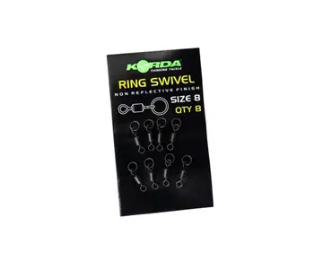 Korda Korda Ring Swivels Size 8 - 8 pcs