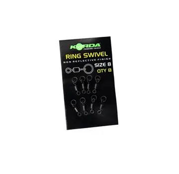 Korda Korda Ring Swivels Size 8 - 8 pcs