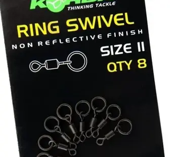 Korda Korda Ring Swivels Size 11 - 8 pcs