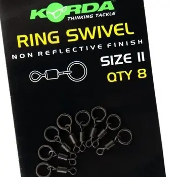 Korda Korda Ring Swivels Size 11 - 8 pcs